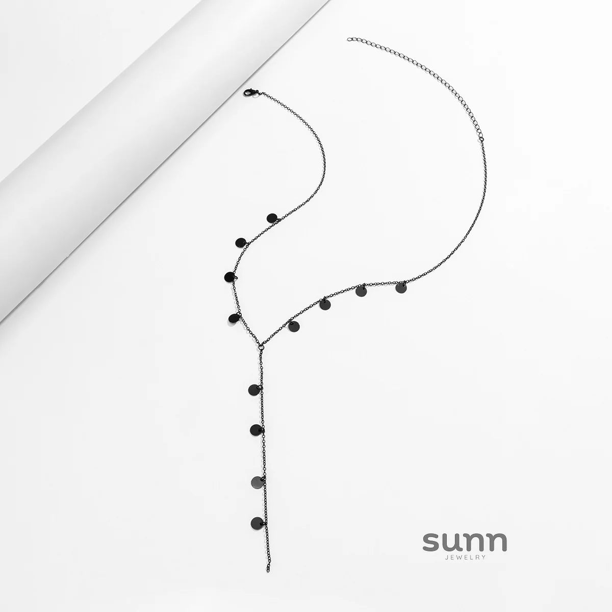 Mariafernanda Edgy Heart Crescent Necklace