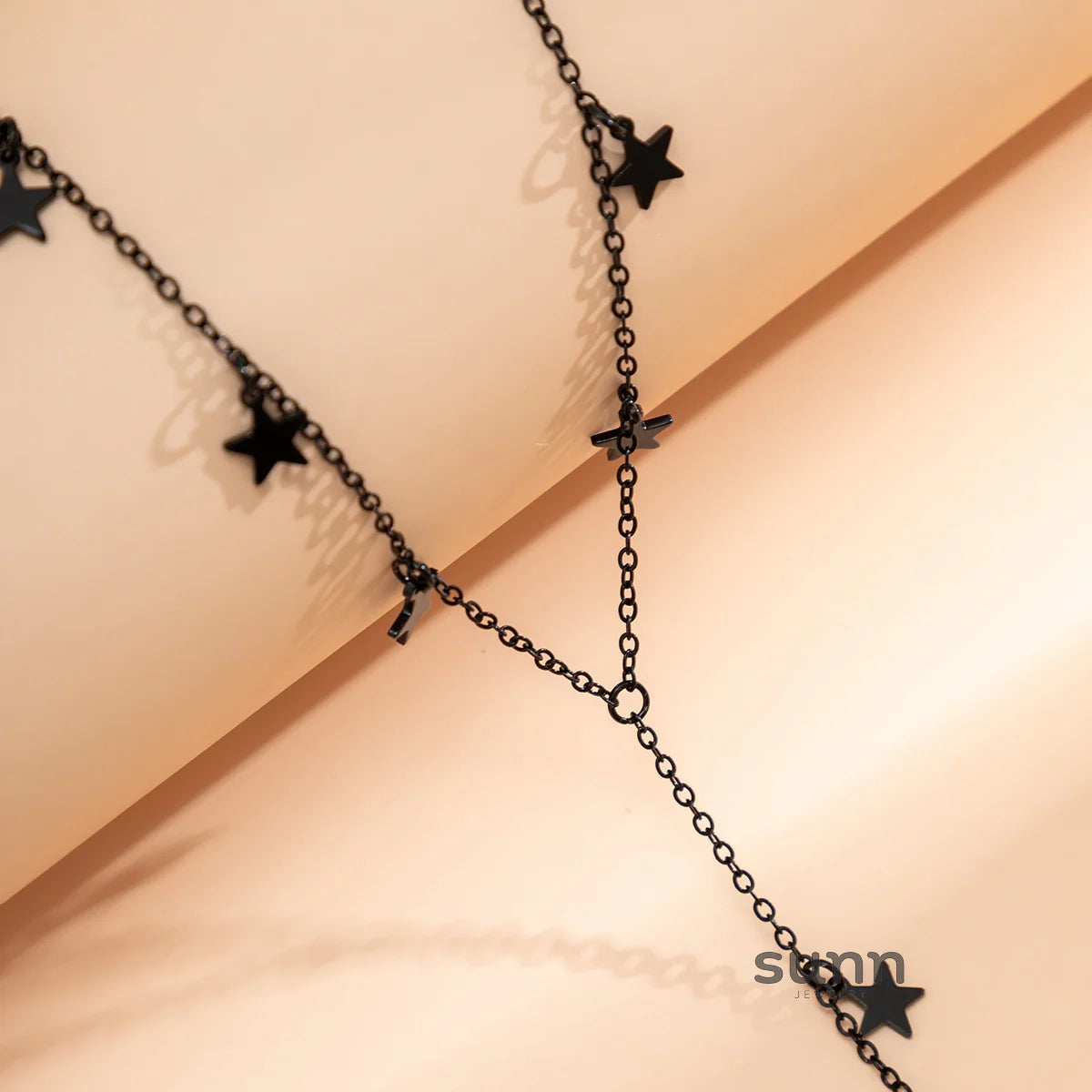 Mariafernanda Edgy Heart Crescent Necklace