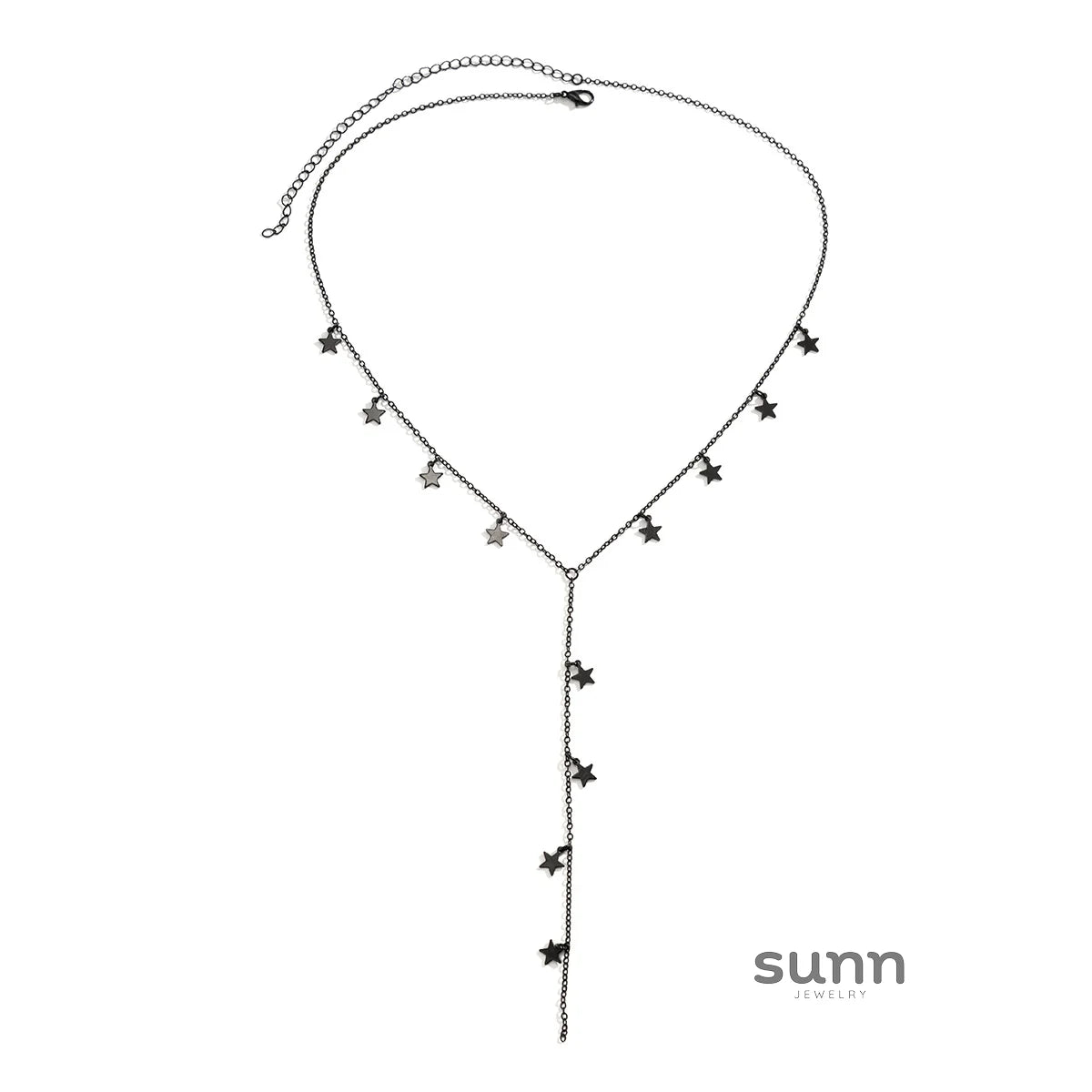 Mariafernanda Edgy Heart Crescent Necklace