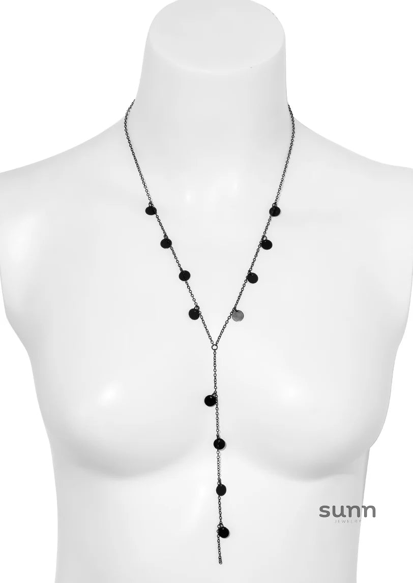 Mariafernanda Edgy Heart Crescent Necklace