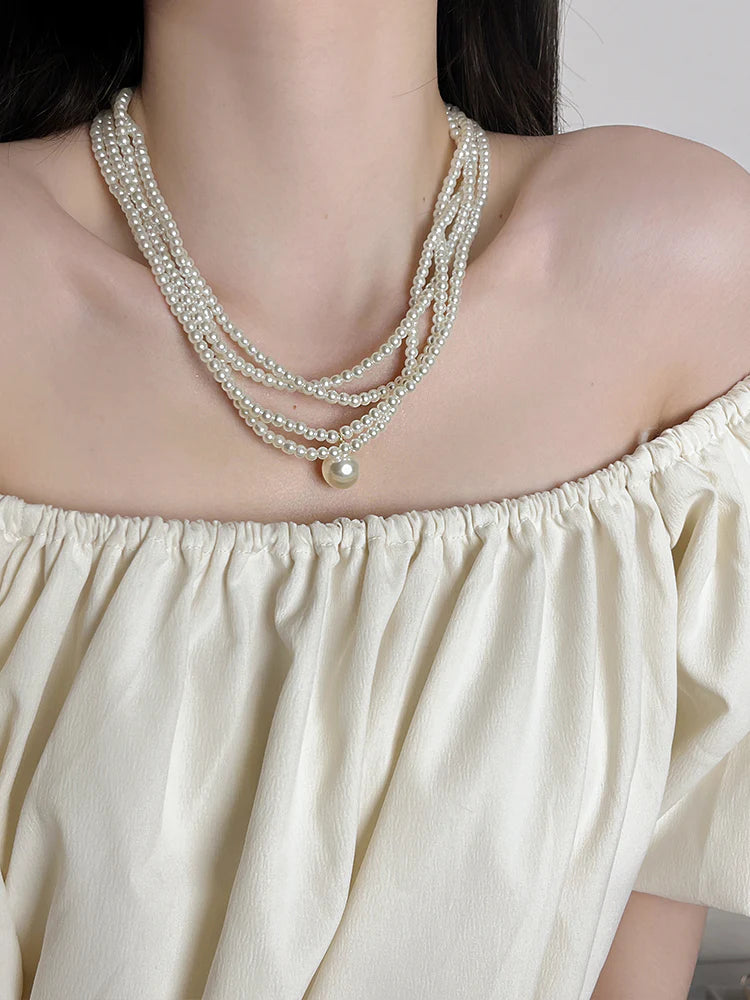 Mariah Baroque Pearl Necklace