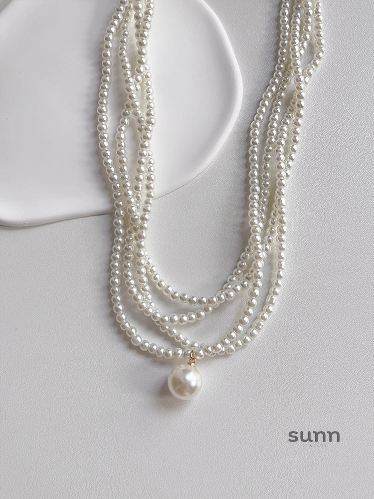Mariah Baroque Pearl Necklace