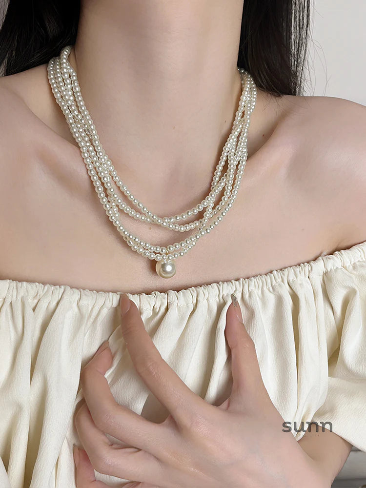 Mariah Baroque Pearl Necklace