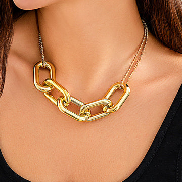 Mariajose Statement Chain Necklace [91XSW3MP]