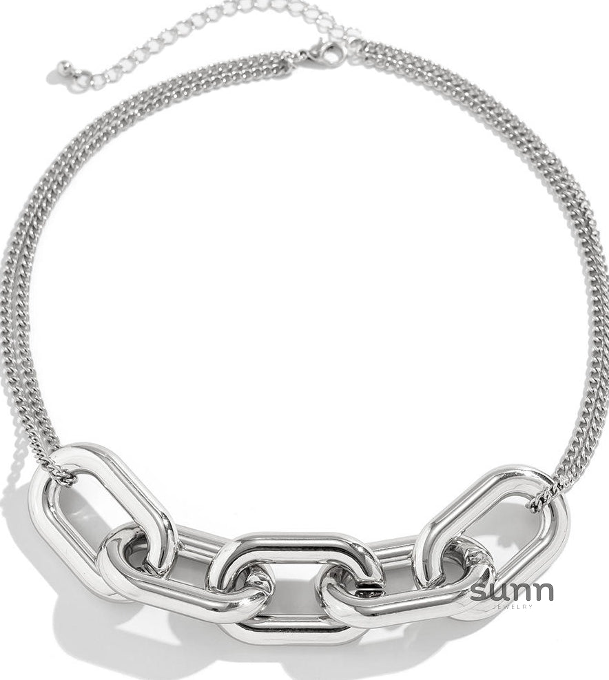 Mariajose Statement Chain Necklace [F5LH908P]