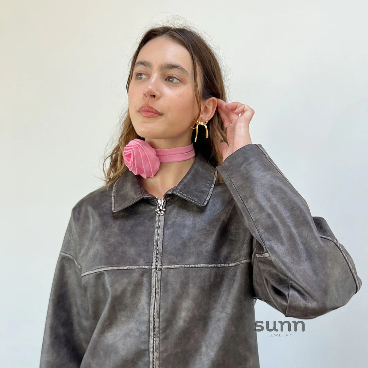 Mariely Butterfly Bow Earrings [7Y36XT19]