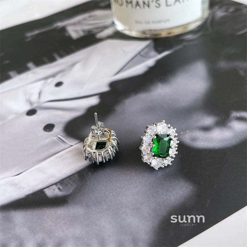 Mariely Emerald Sparkle Set