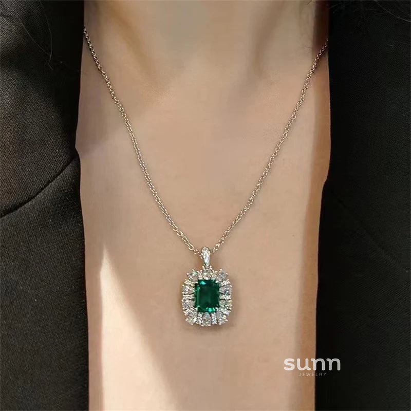 Mariely Emerald Sparkle Set