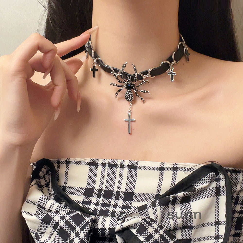Maris Y2K Spider Choker