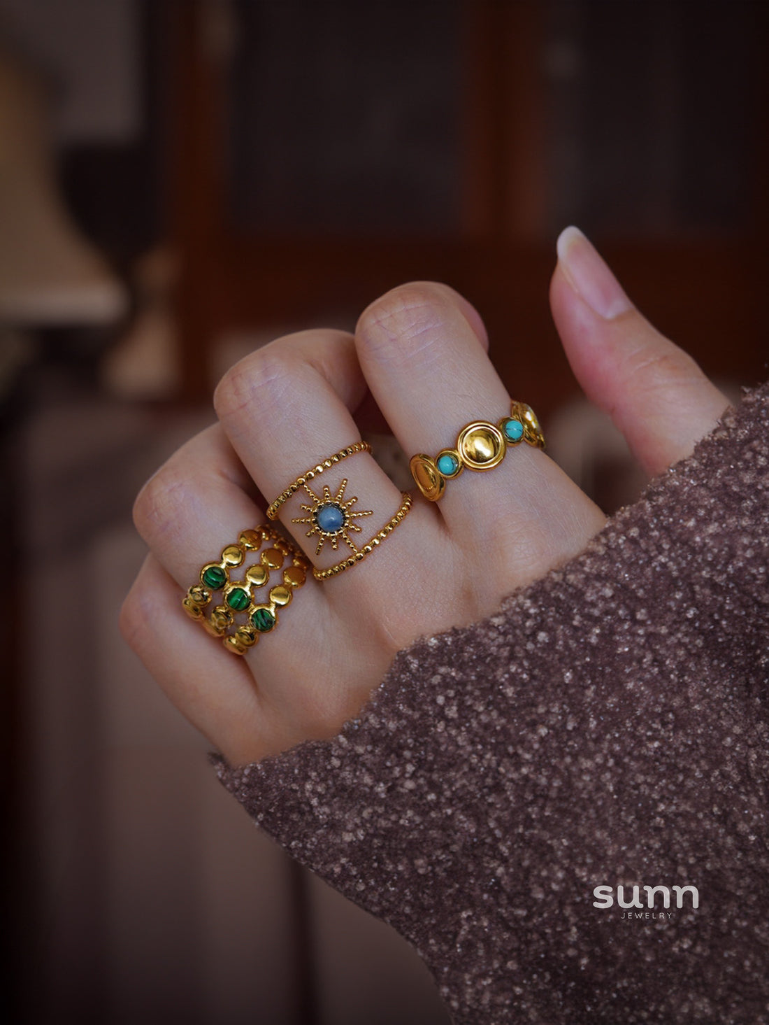 Marisela Bohemian Celestial Ring [5EGS85CQ]