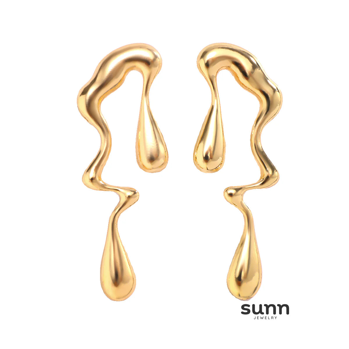 Markayla Sculptural Drop Earrings
