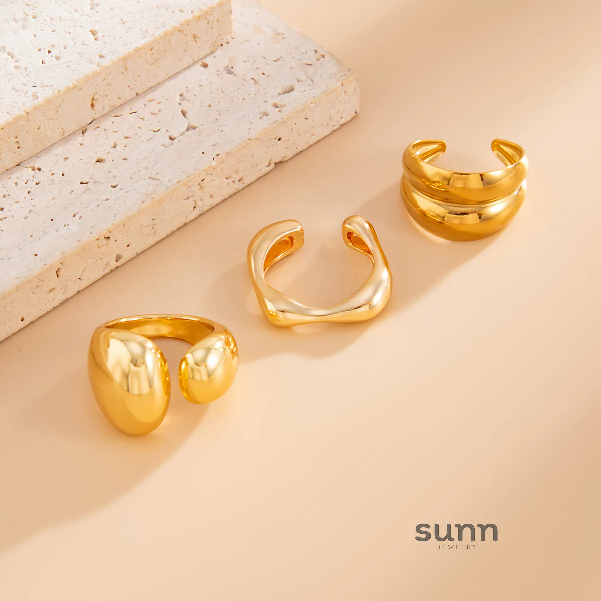 Markayla Waterdrop Ring Set