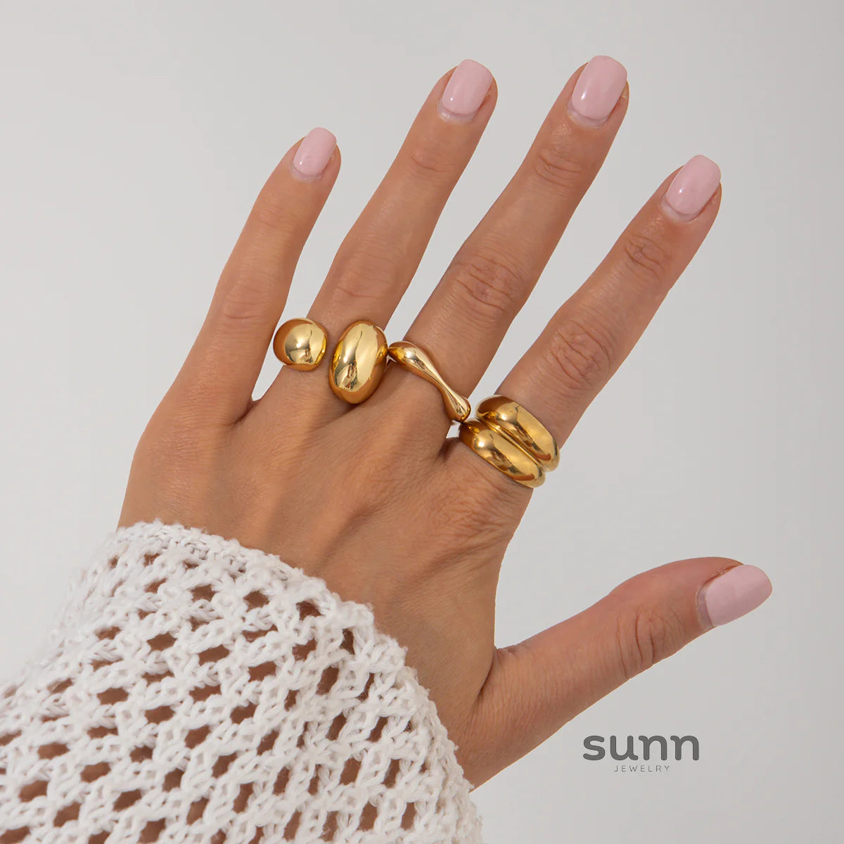 Markayla Waterdrop Ring Set