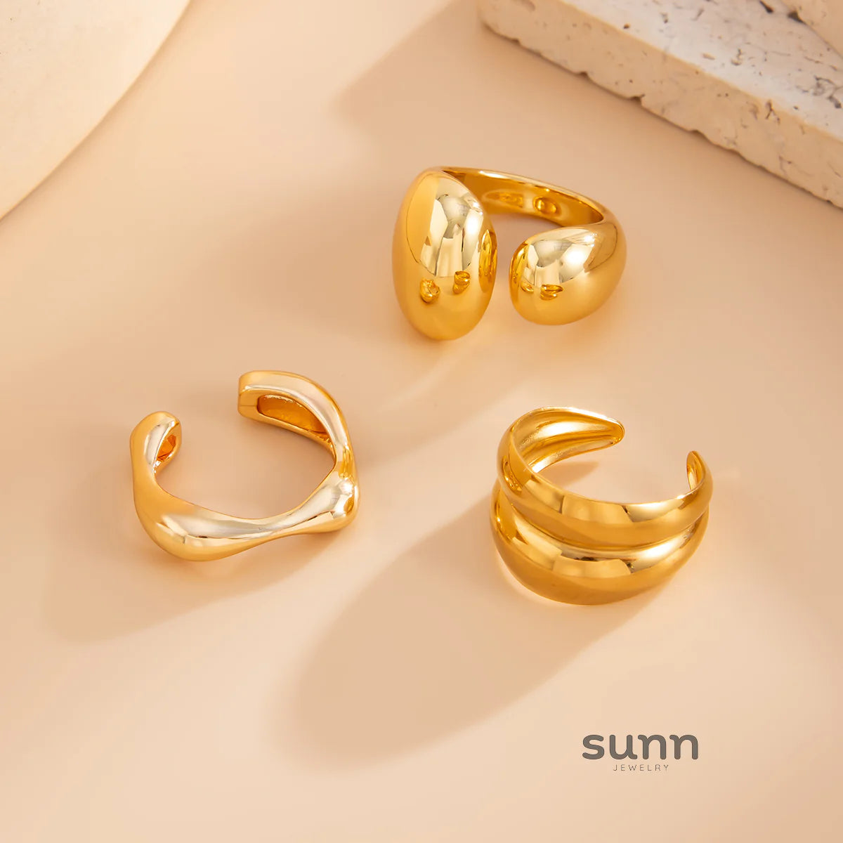 Markayla Waterdrop Ring Set