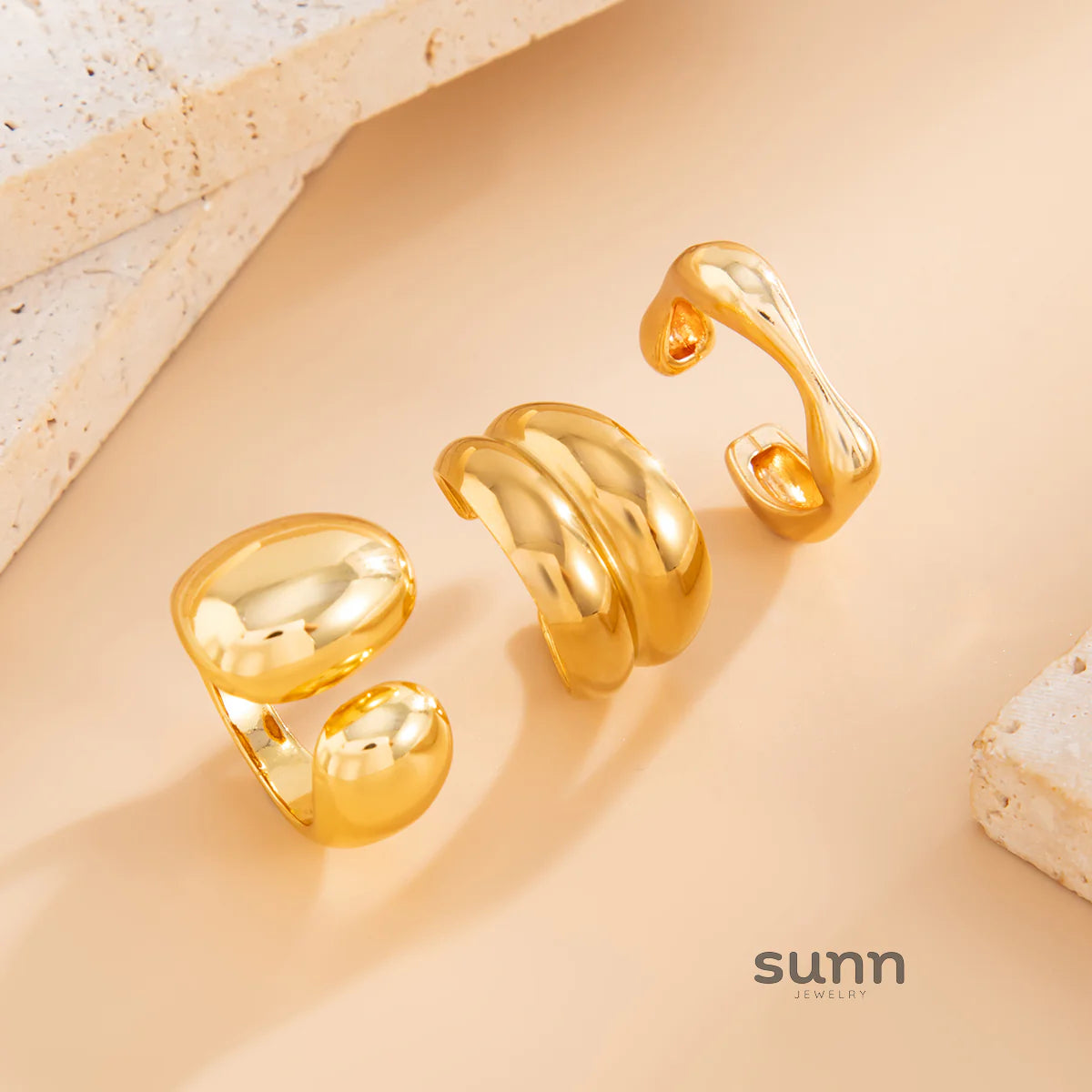 Markayla Waterdrop Ring Set