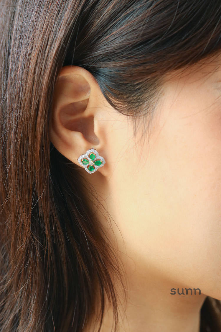Marla Emerald Clover Set [5UDDA54K]