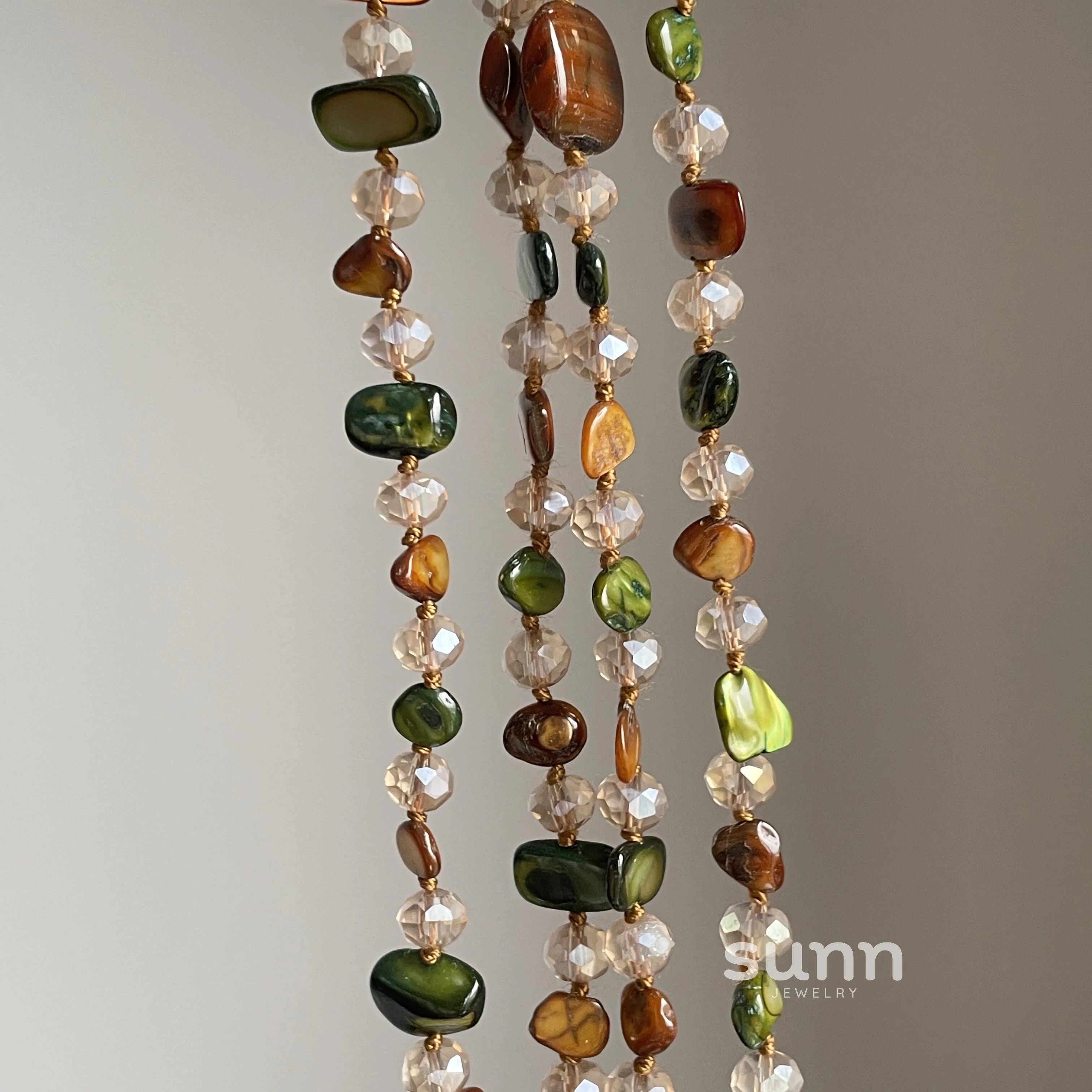 Marleny Bohemian Beaded Necklace