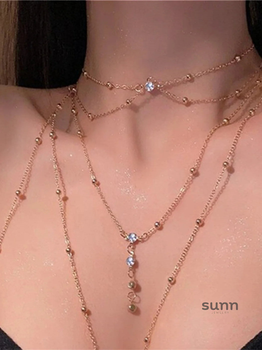Marli Sparkle Body Chain