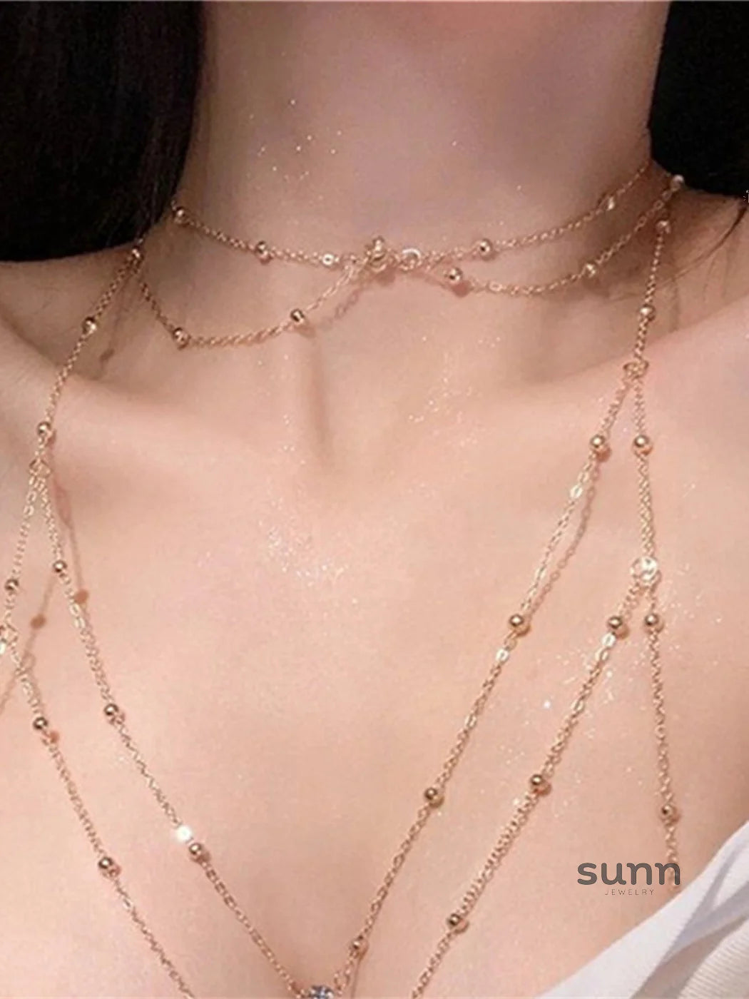 Marli Sparkle Body Chain