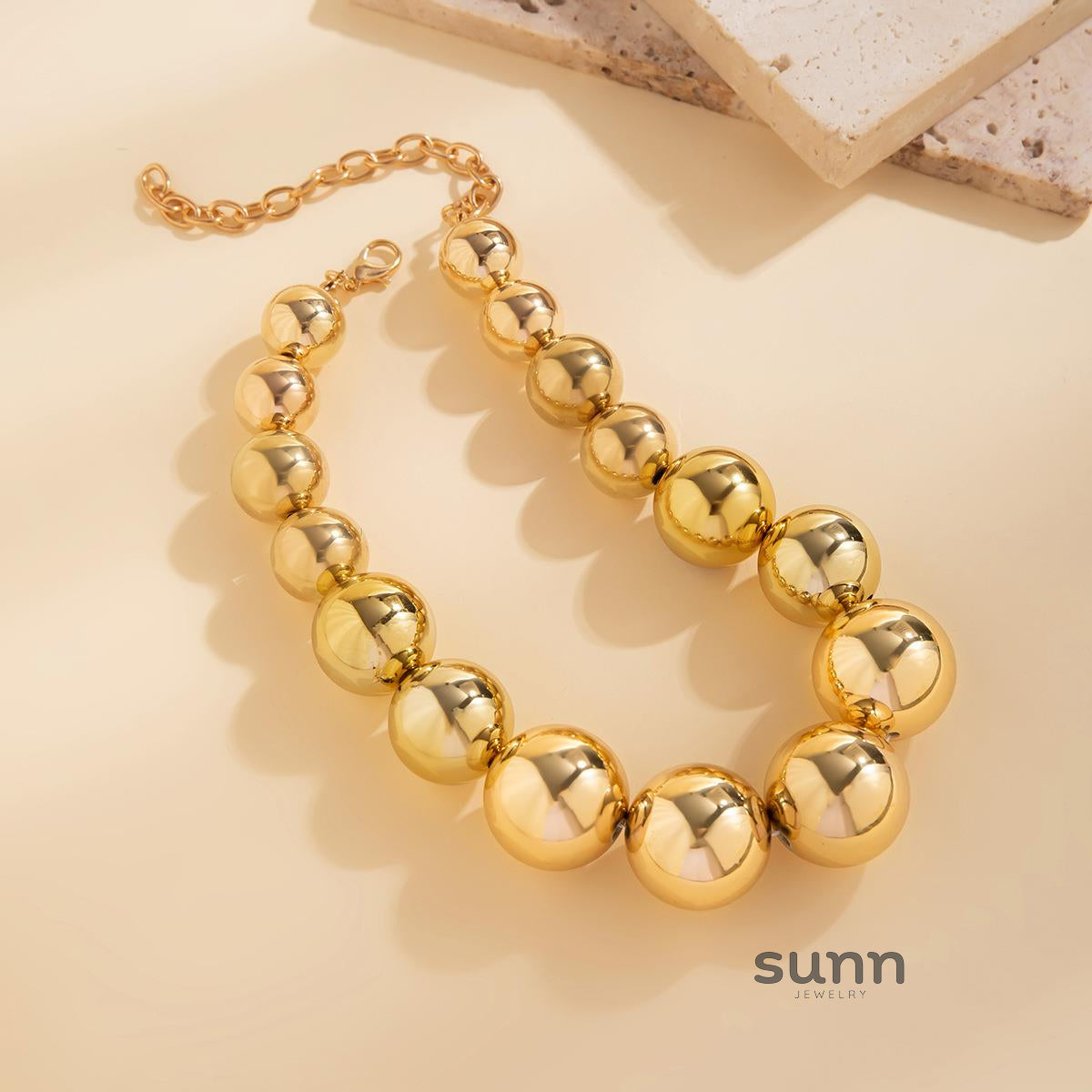 Marlow Statement Beaded Necklace [P4E5AIA3]