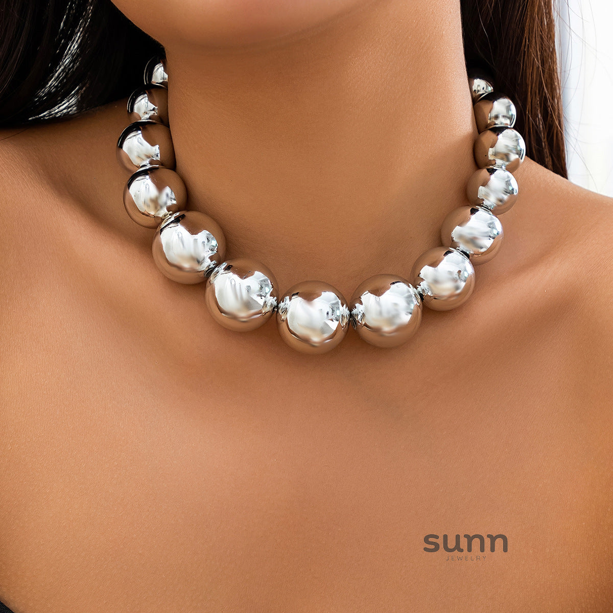 Marlow Statement Beaded Necklace [2SQOGV25]