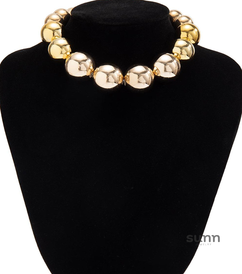Marlow Statement Beaded Necklace [SGNWYASE]