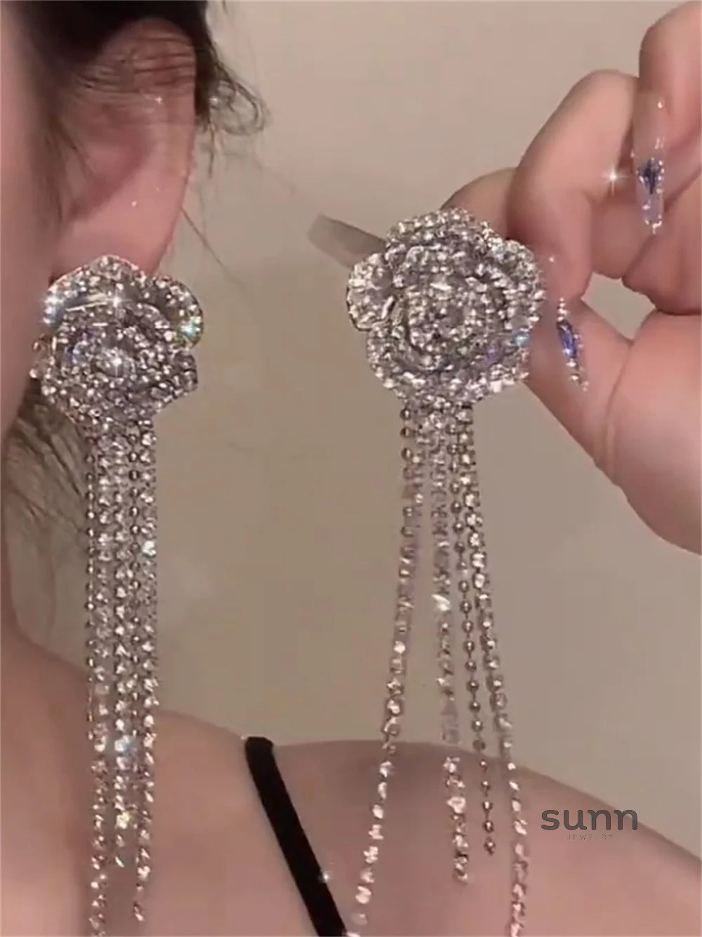 Marly Rose Tassel Earrings