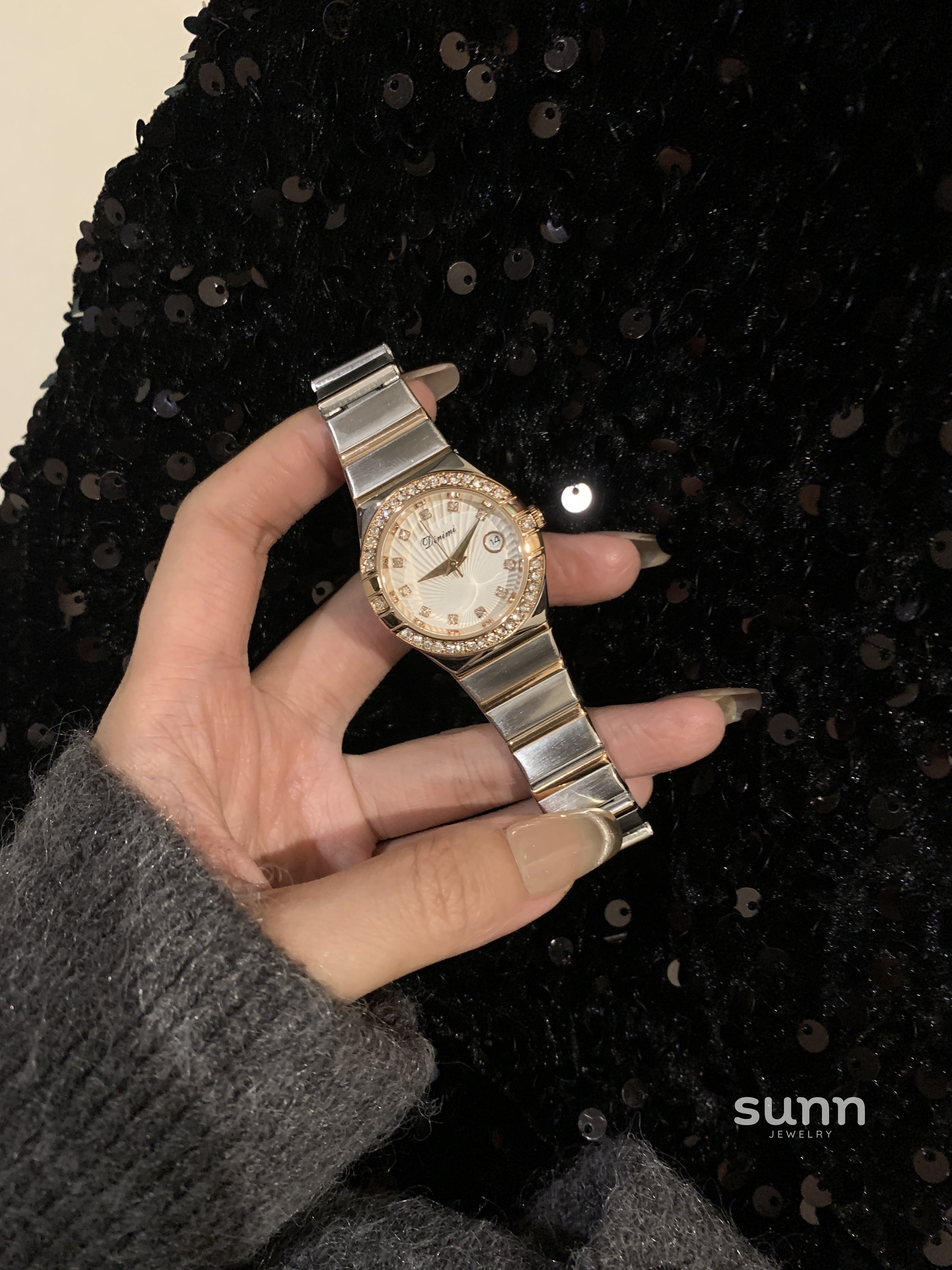 Maryam Elegant Diamond Watch [EEUL05XU]