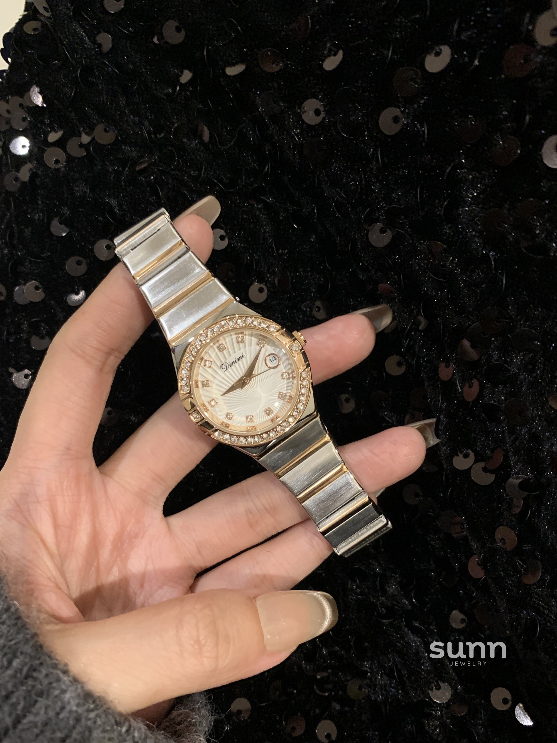 Maryam Elegant Diamond Watch [QCDMJJVR]