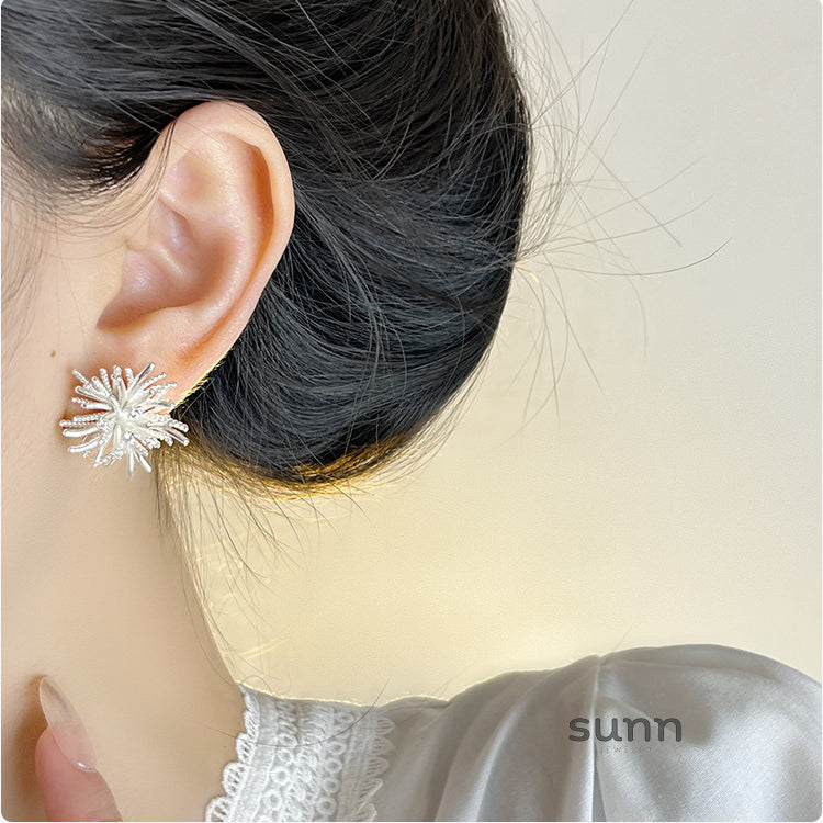 Maryan Dandelion Drop Earrings [5LI8TO7M]