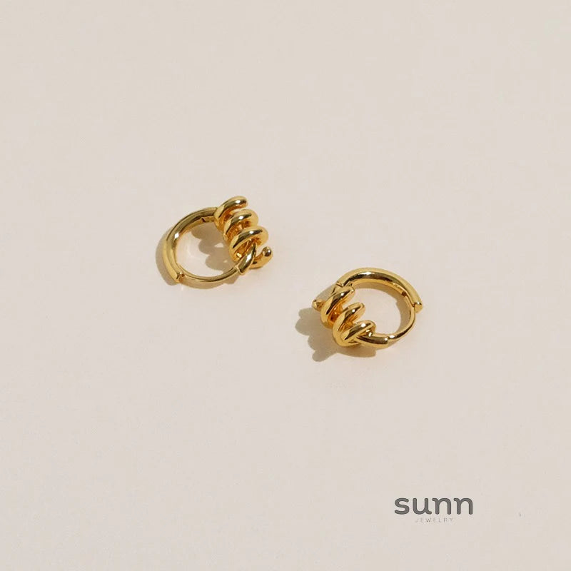 Maryan French Coil Earrings