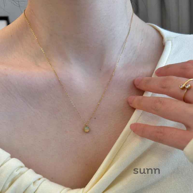 Maryanne Opalescent Star Necklace