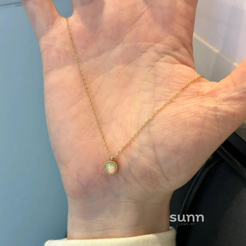 Maryanne Opalescent Star Necklace