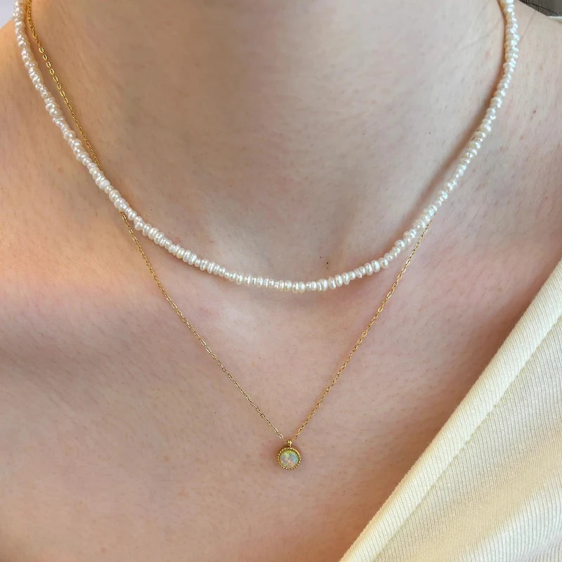 Maryanne Opalescent Star Necklace