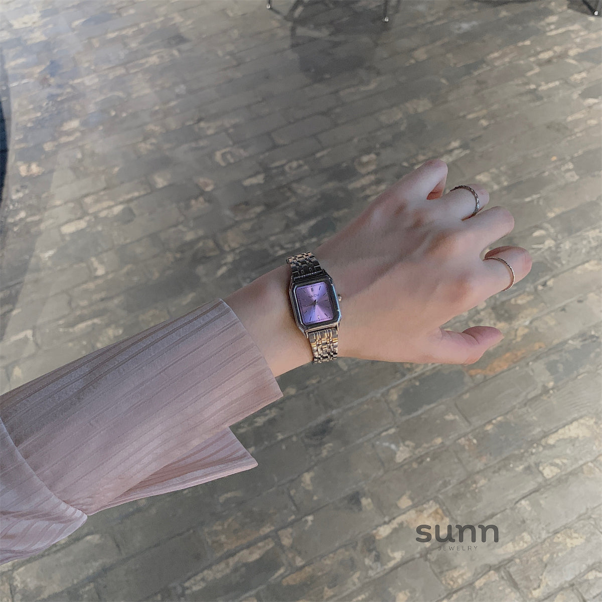Maryella Elegant Square Watch [ZQTIG565]