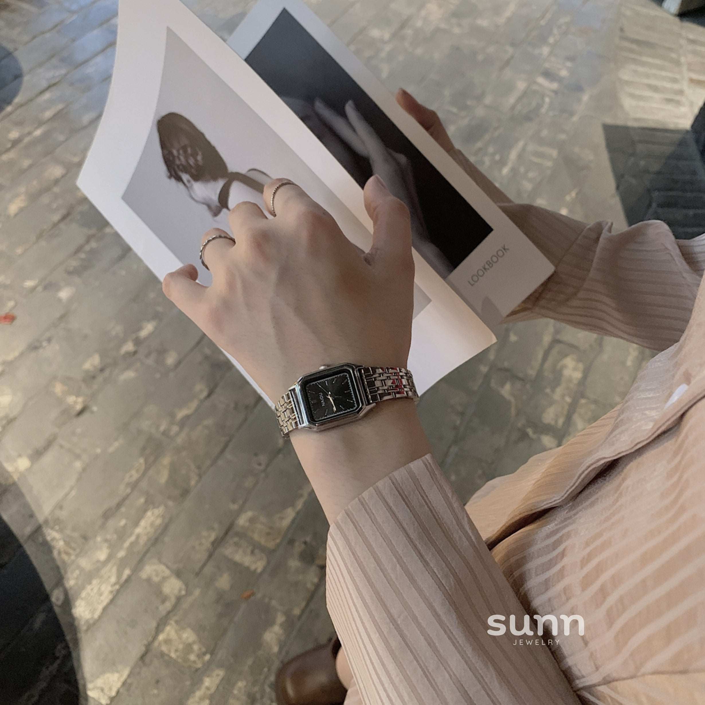 Maryella Elegant Square Watch [E6H1LS9O]