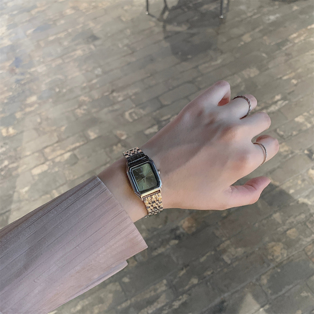 Maryella Elegant Square Watch [67TG43L9]