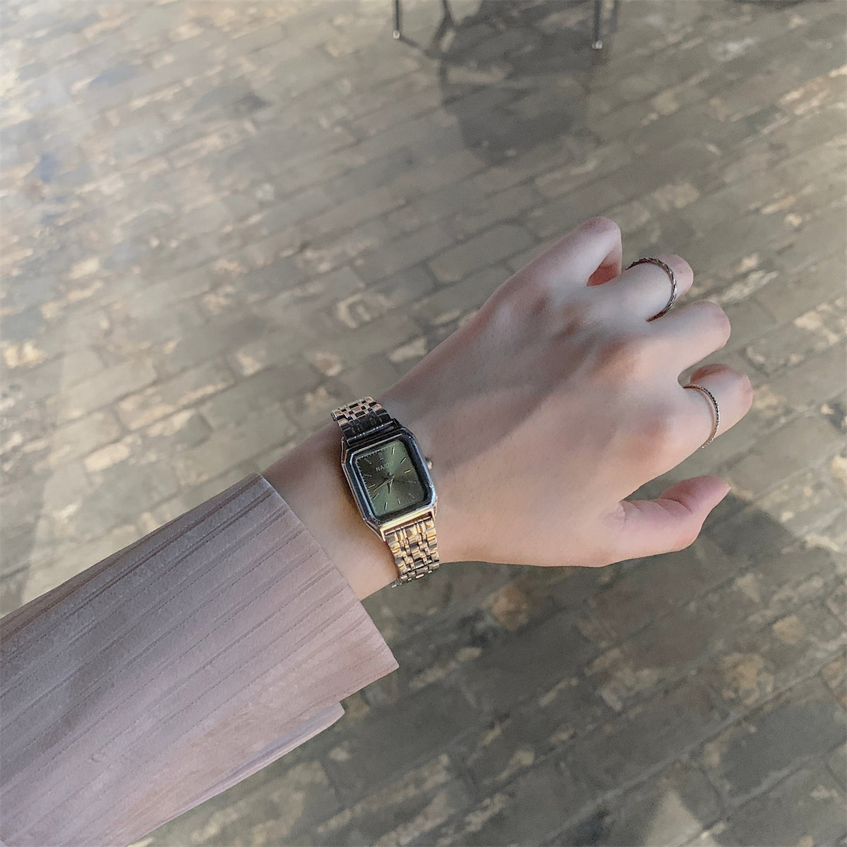 Maryella Elegant Square Watch [67TG43L9]