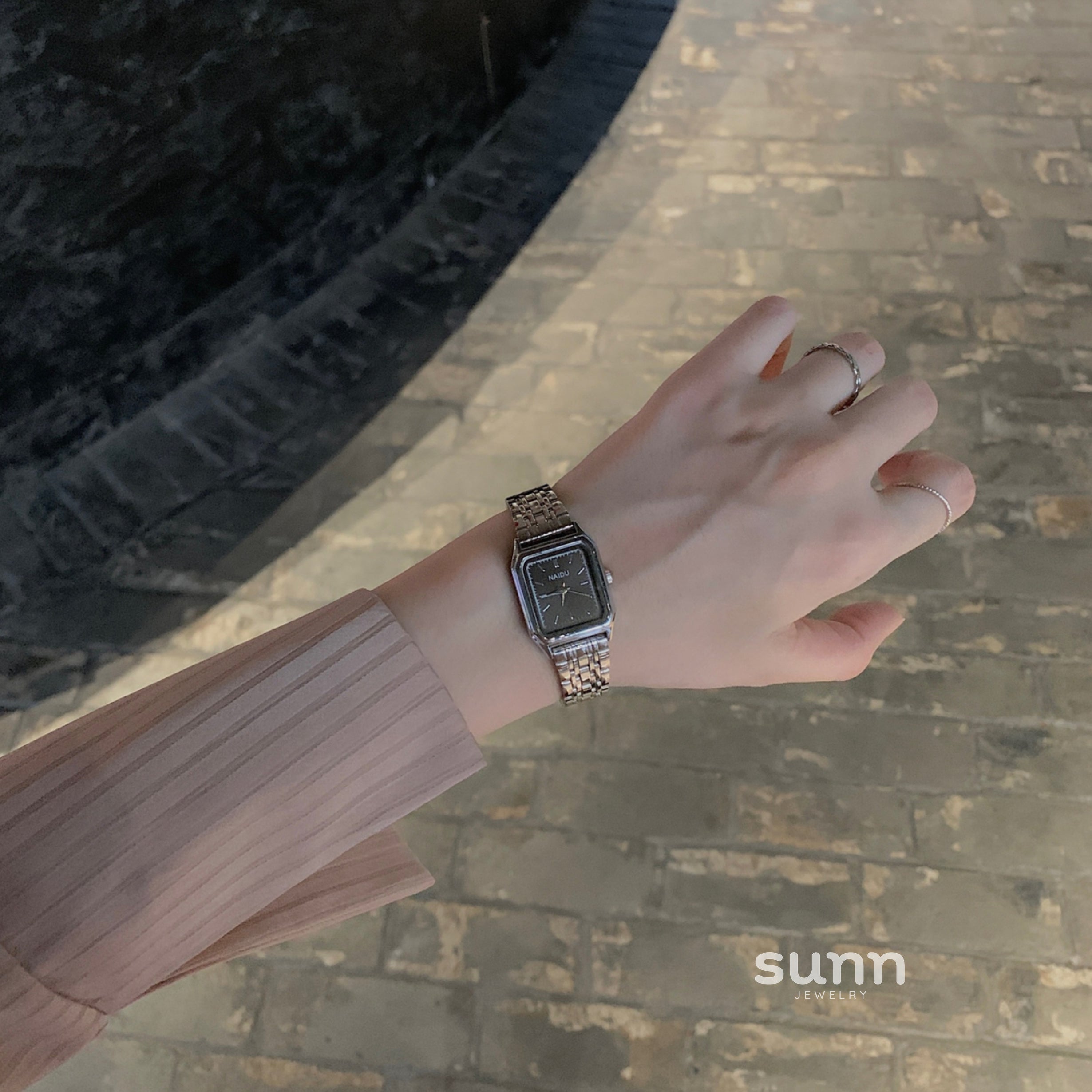 Maryella Elegant Square Watch [CXN9L6H4]