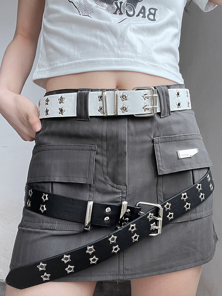 Marykatherine Wide Star Eyelet Belt