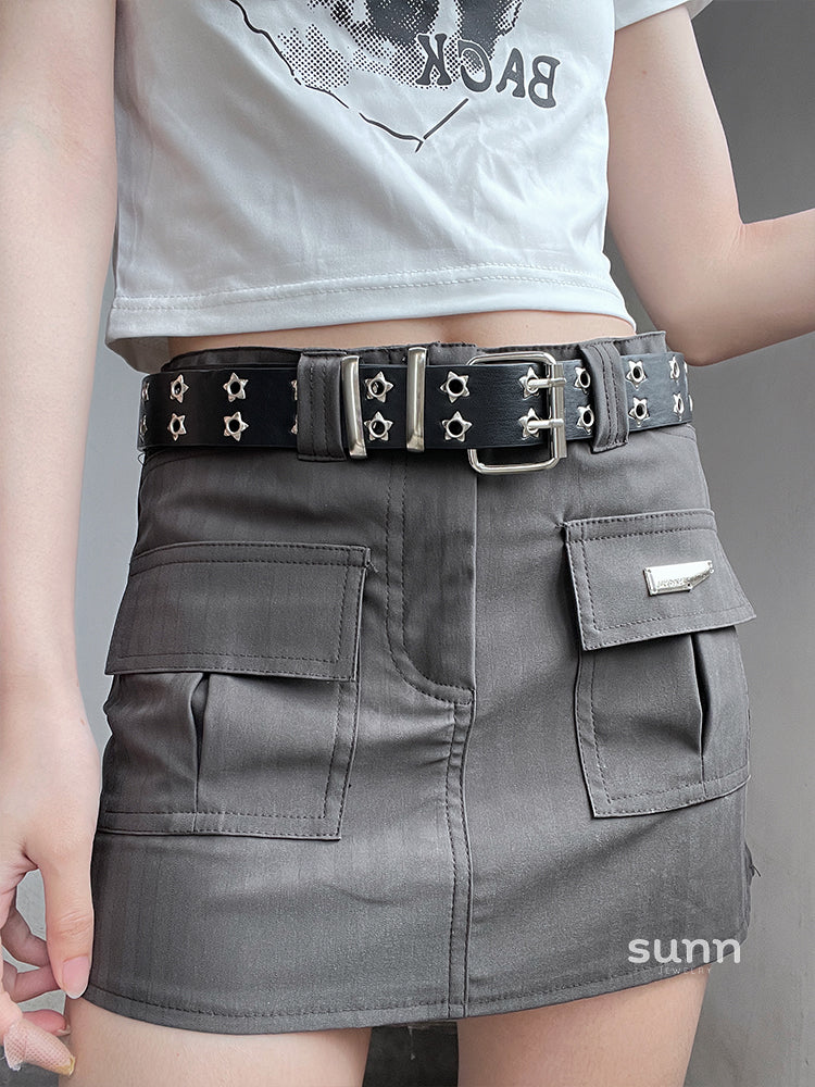 Marykatherine Wide Star Eyelet Belt