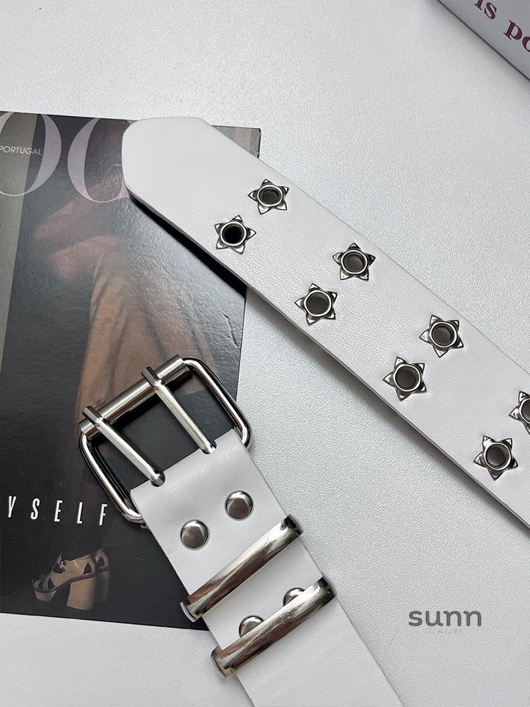 Marykatherine Wide Star Eyelet Belt