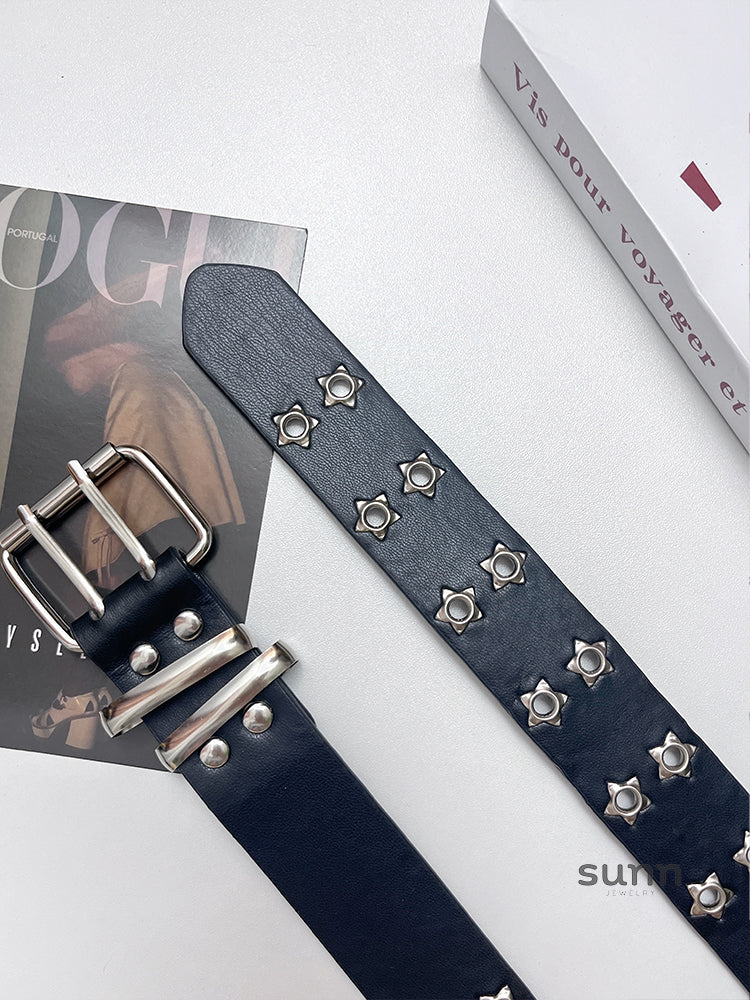 Marykatherine Wide Star Eyelet Belt