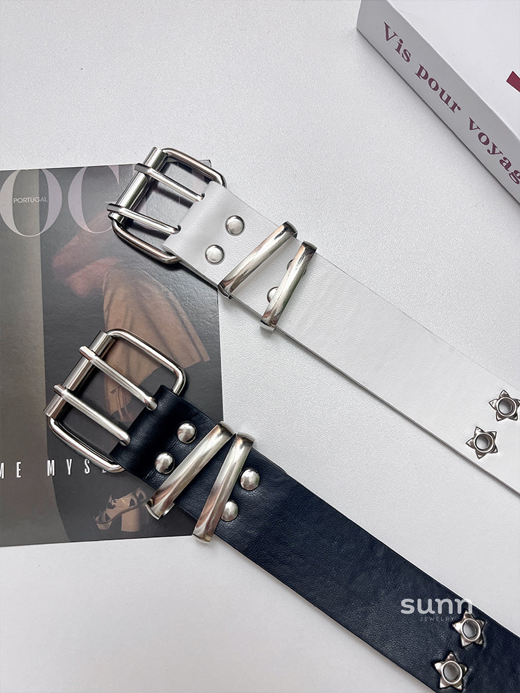 Marykatherine Wide Star Eyelet Belt