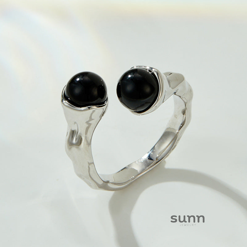 Matilde Red Pearl Open Ring [YMVWWMIQ]