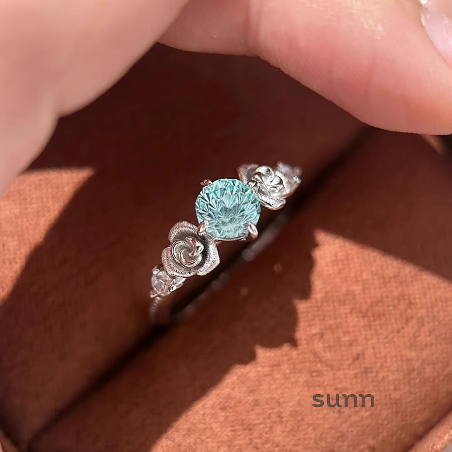 Matilyn Paraiba Bloom Ring [PR409IK8]