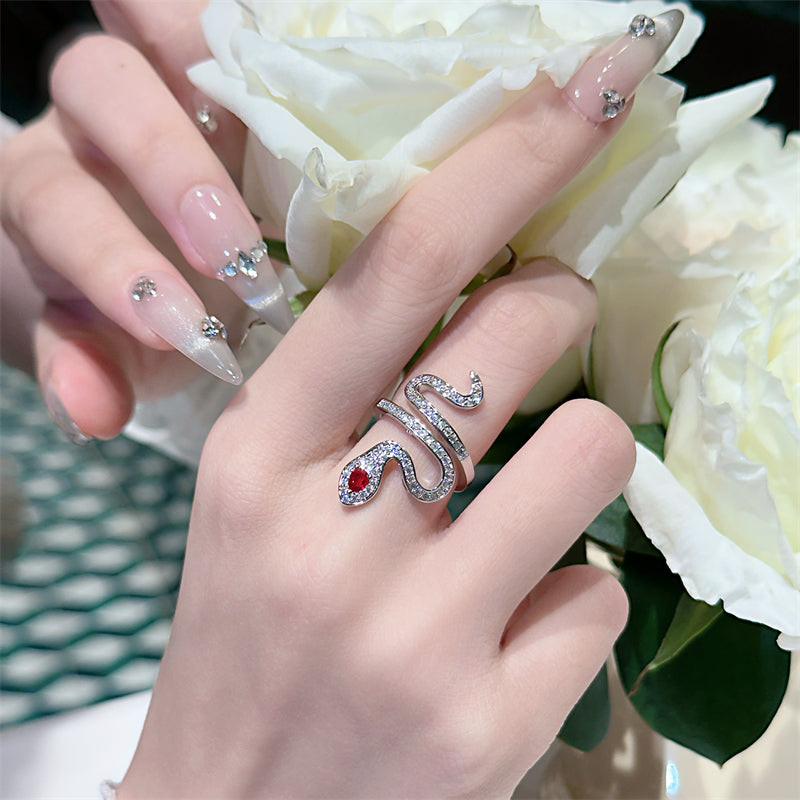Matilyn Ruby Serpent Ring [0OF922FD]
