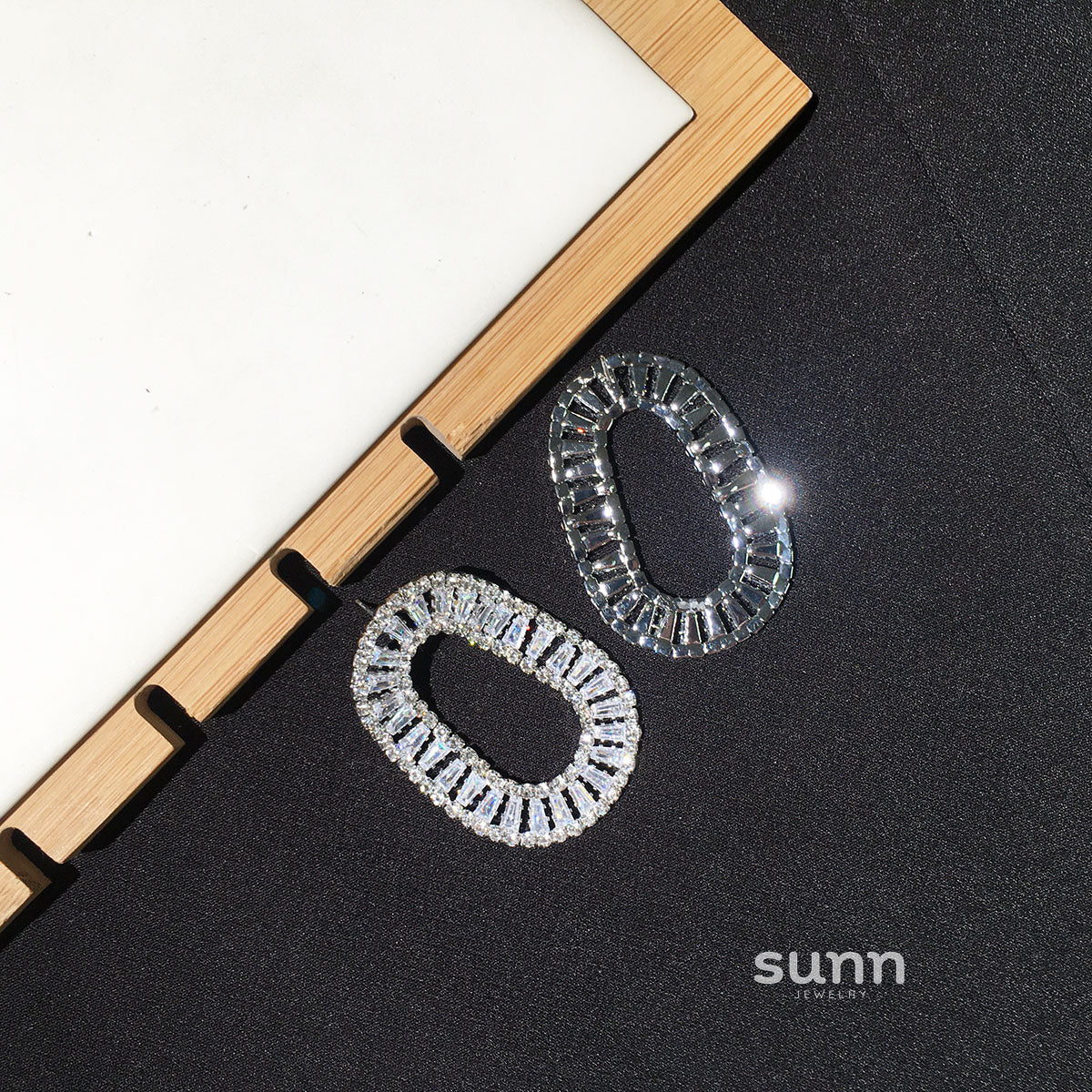 Mattea Dazzling Zircon Drop Earrings
