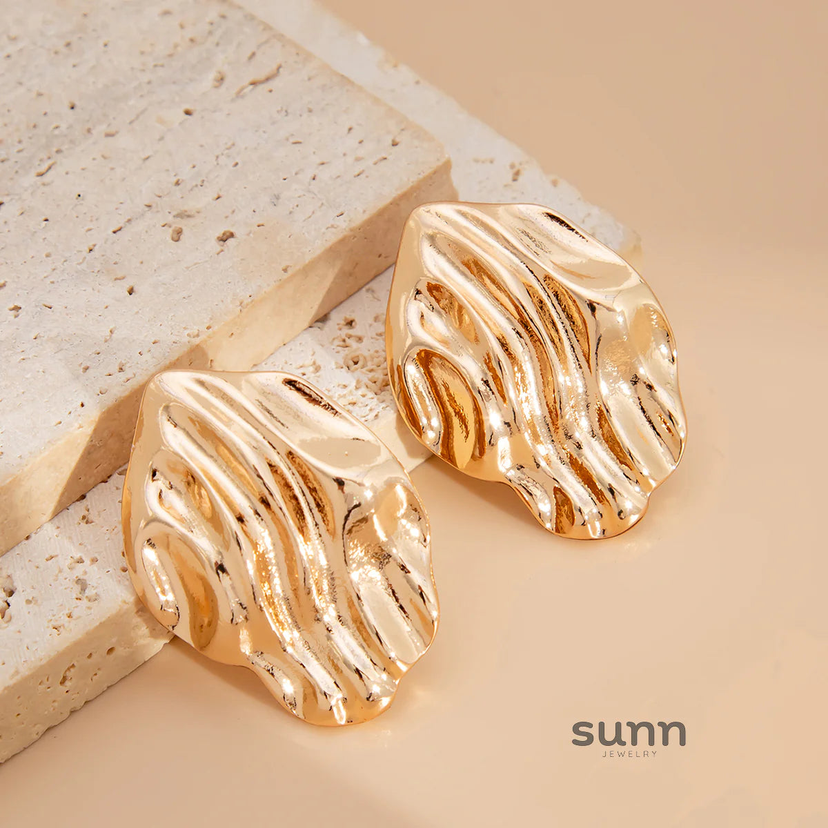 Mattilyn Molten Wave Studs