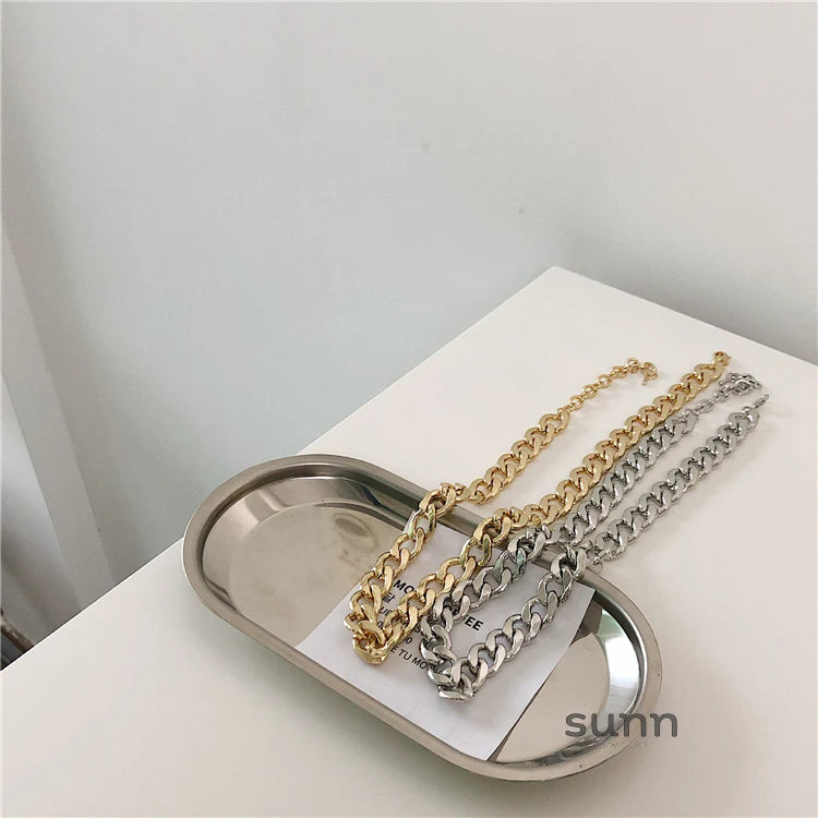 Maybelle Chunky Twist Chain Necklace